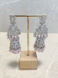 Sofia Silver Necklace Set - 6 Colour Options - SOKORA JEWELSSofia Silver Necklace Set - 6 Colour Optionsnecklace sets