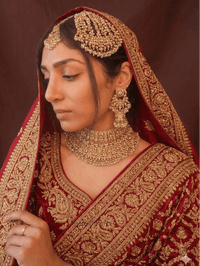 Sofura Bridal Set - Golden - SOKORA JEWELSSofura Bridal Set - Goldennecklace sets