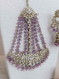 Sofura Bridal Set - Light Purple - SOKORA JEWELSSofura Bridal Set - Light Purplenecklace sets