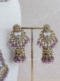 Sofura Bridal Set - Light Purple - SOKORA JEWELSSofura Bridal Set - Light Purplenecklace sets