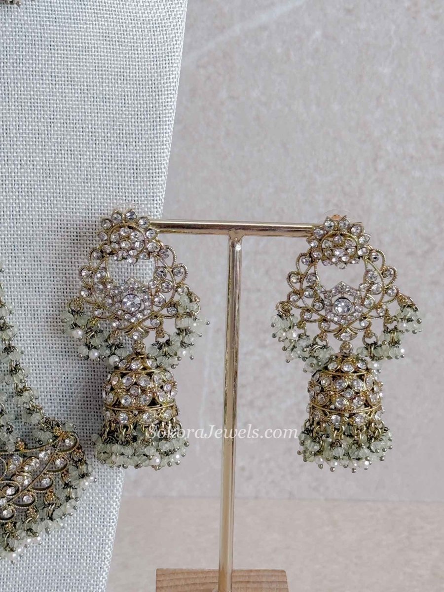 Sofura Bridal Set - Mint - SOKORA JEWELSSofura Bridal Set - Mintnecklace sets