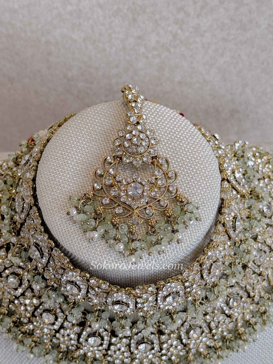 Sofura Bridal Set - Mint - SOKORA JEWELSSofura Bridal Set - Mintnecklace sets