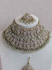 Sofura Bridal Set - Mint - SOKORA JEWELSSofura Bridal Set - Mintnecklace sets