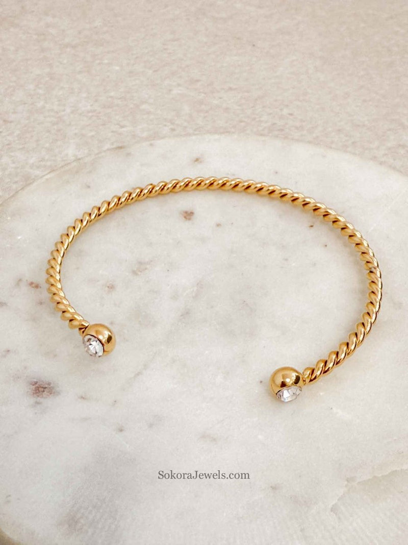 Sona Bangle Bracelet - SOKORA JEWELSSona Bangle Bracelet