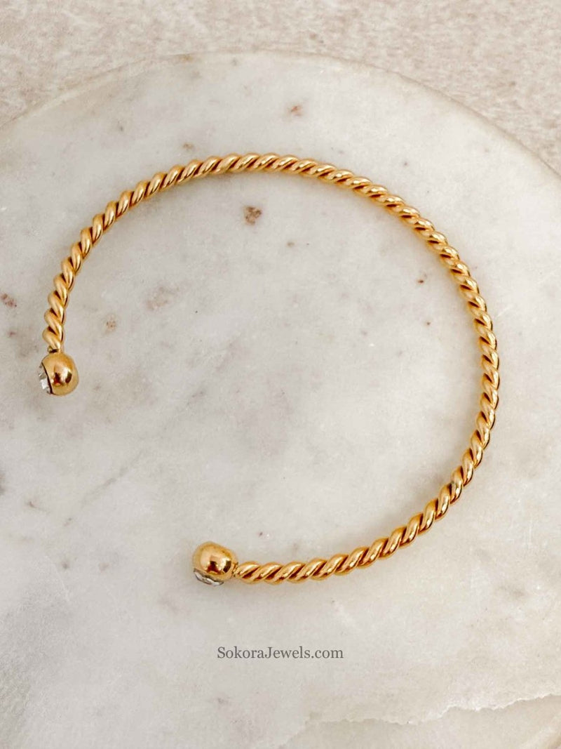 Sona Bangle Bracelet - SOKORA JEWELSSona Bangle Bracelet