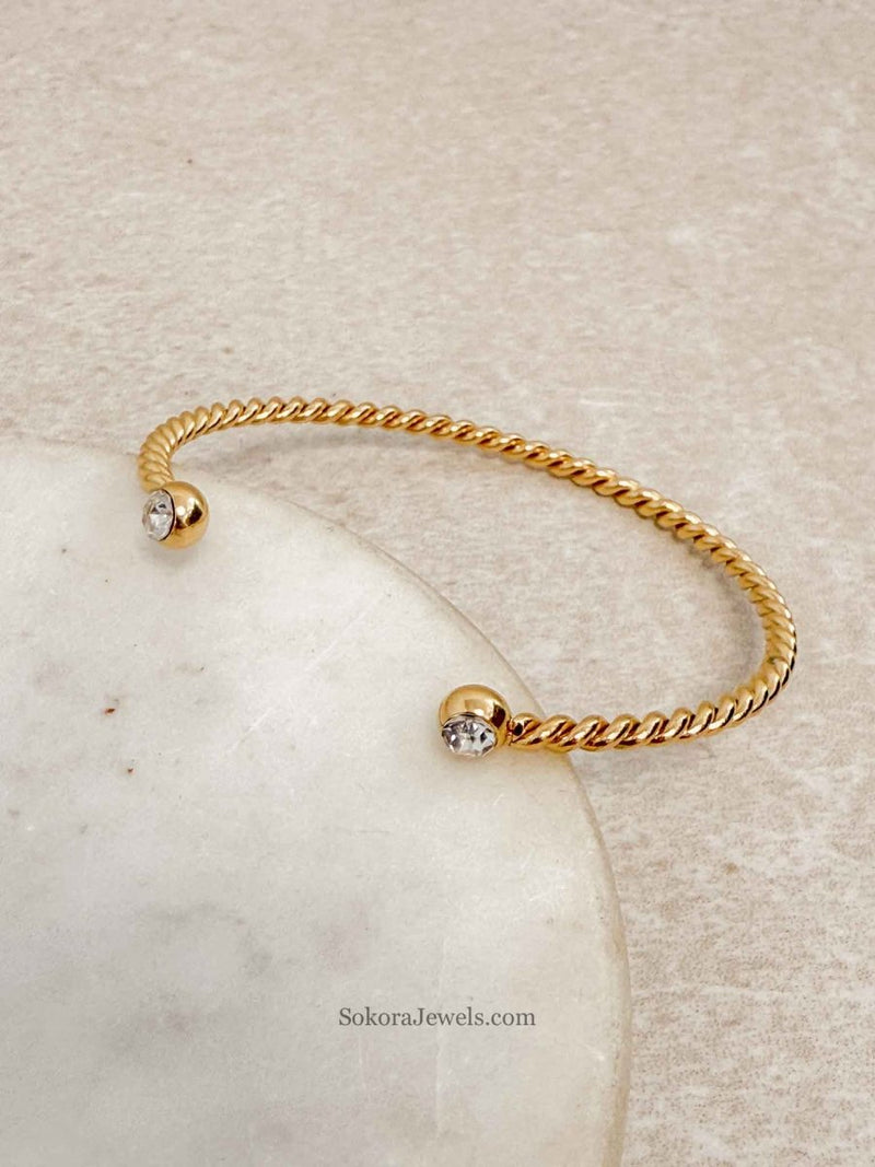 Sona Bangle Bracelet - SOKORA JEWELSSona Bangle Bracelet