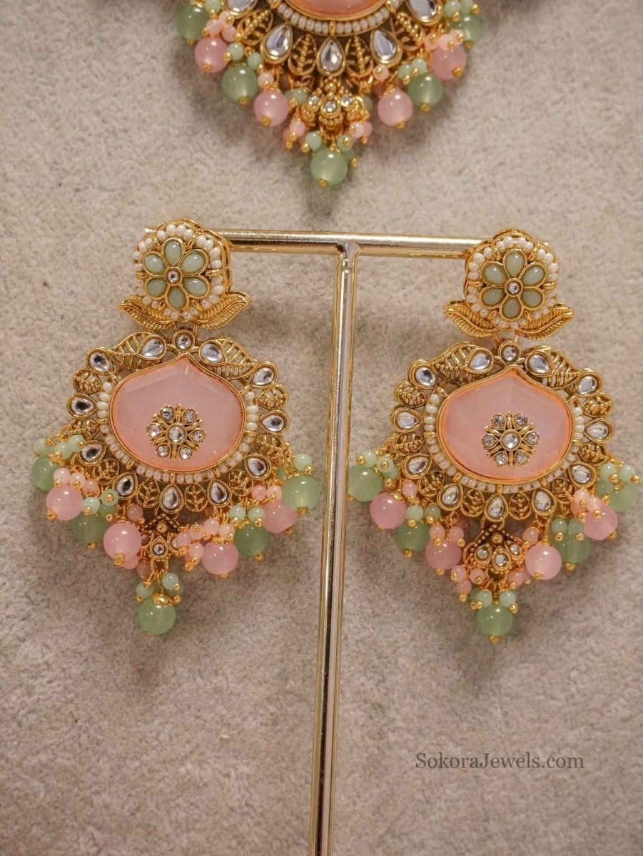 Srishti Faux Kundan Choker Set - SOKORA JEWELSSrishti Faux Kundan Choker Set