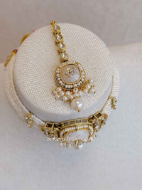 Srishti Small Faux Kundan Choker set - SOKORA JEWELSSrishti Small Faux Kundan Choker set
