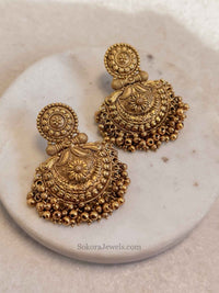 Subarna Gold Earrings - SOKORA JEWELSSubarna Gold Earringsstuds and tops