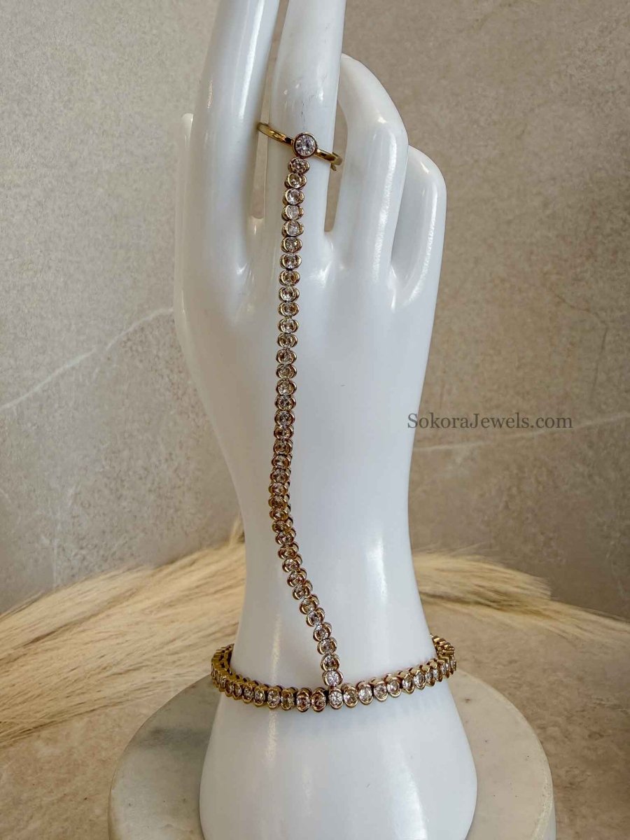 Suchete Diamante Hand Harness - SOKORA JEWELSSuchete Diamante Hand Harness
