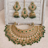 Sukhi Bridal Jewellery Set - Green - SOKORA JEWELSSukhi Bridal Jewellery Set - Green