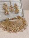 Sukhi Bridal Jewellery Set - Light Pink - SOKORA JEWELSSukhi Bridal Jewellery Set - Light Pink