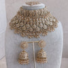 Sumaira Bridal Necklace set - Golden - SOKORA JEWELSSumaira Bridal Necklace set - Golden