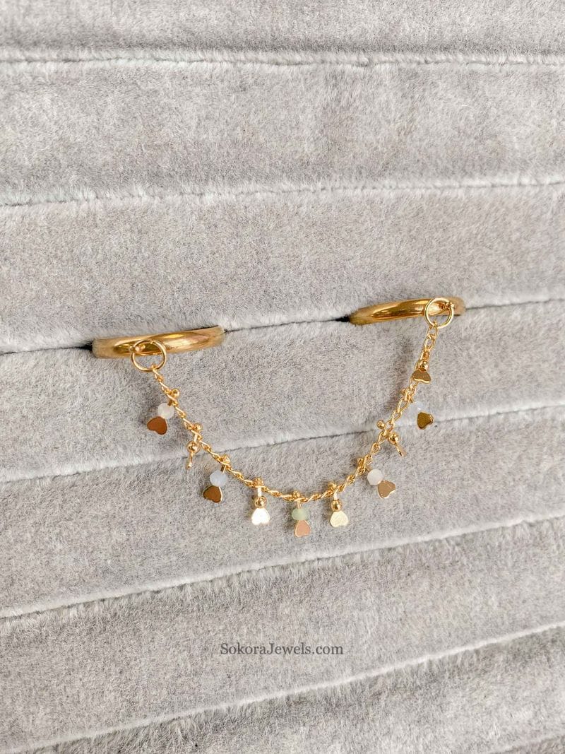 Sweetheart Double Ring - Pastels - SOKORA JEWELSSweetheart Double Ring - PastelsRING