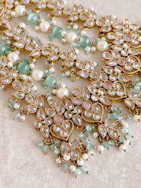 Taara Jhumar - Pastel Clear - SOKORA JEWELSTaara Jhumar - Pastel Clear