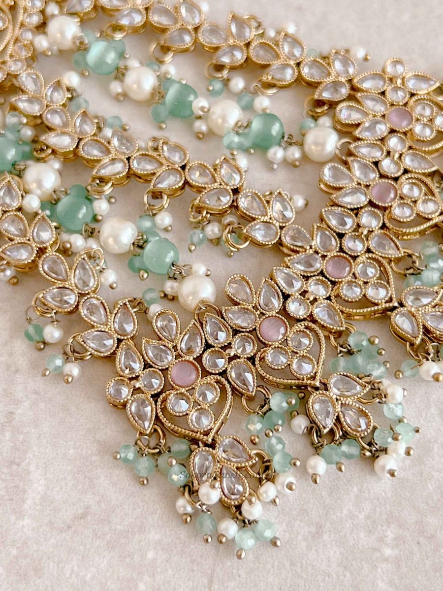 Taara Jhumar - Pastel Clear - SOKORA JEWELSTaara Jhumar - Pastel Clear