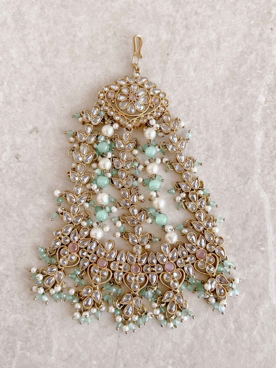 Taara Jhumar - Pastel Clear - SOKORA JEWELSTaara Jhumar - Pastel Clear