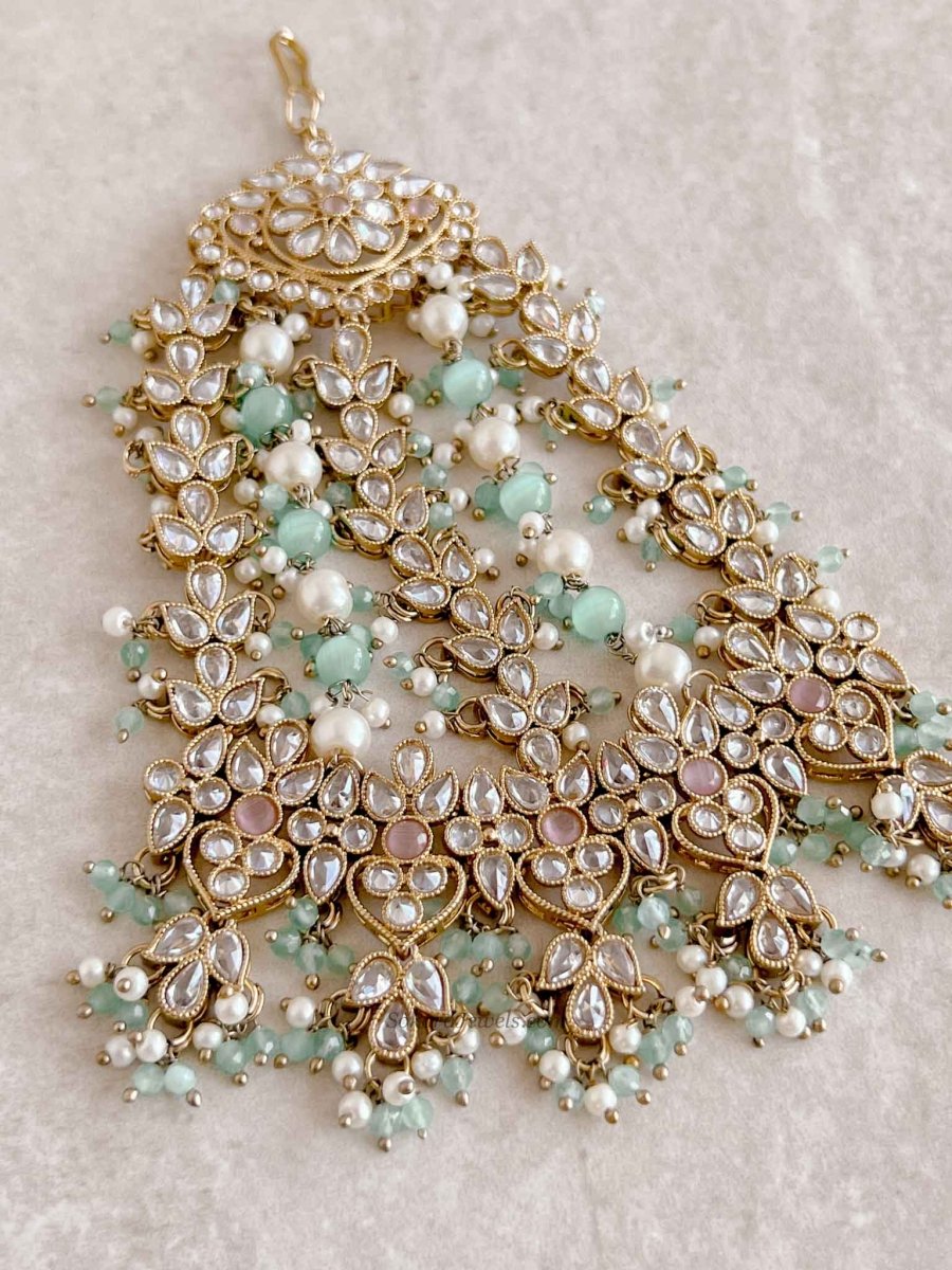 Taara Jhumar - Pastel Clear - SOKORA JEWELSTaara Jhumar - Pastel Clear