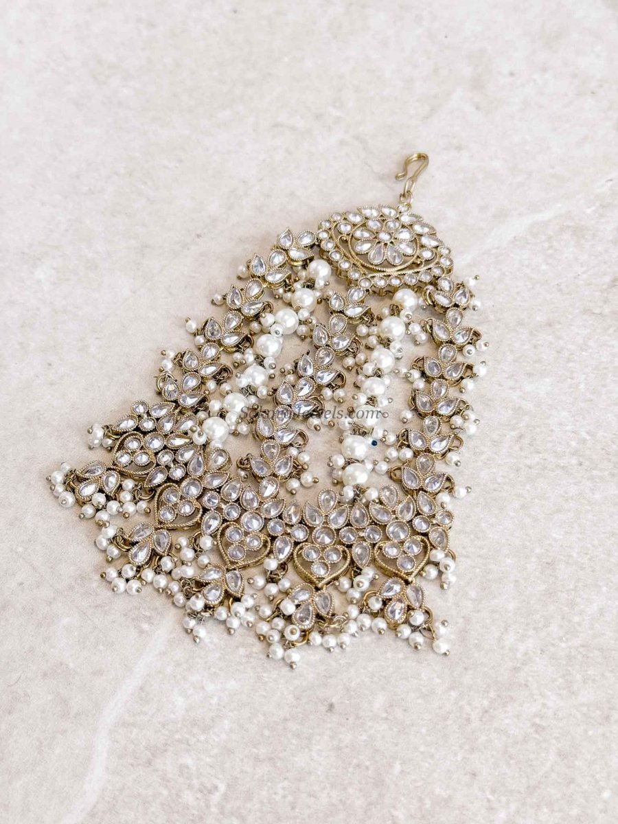 Taara Jhumar - Pearl - SOKORA JEWELSTaara Jhumar - Pearl