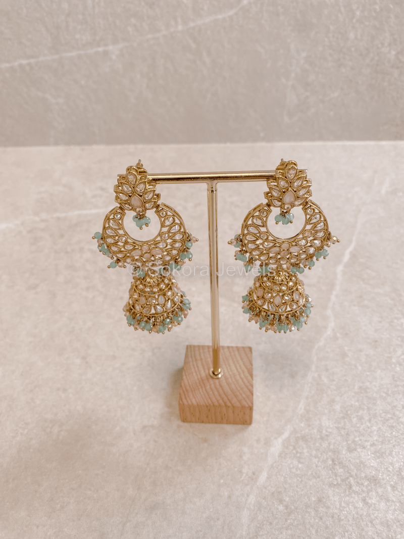 Taara Long Earrings - Pastels - SOKORA JEWELSTaara Long Earrings - Pastels