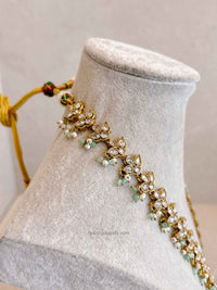 Taara Long Necklace - Pastel Clear - SOKORA JEWELSTaara Long Necklace - Pastel Clear