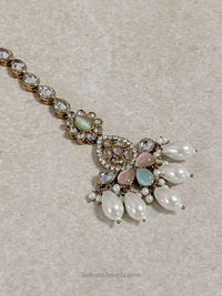 Tahia Choker Necklace Set - Spring Pastels - SOKORA JEWELSTahia Choker Necklace Set - Spring Pastels