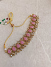 Tahia Pink Choker - SOKORA JEWELSTahia Pink ChokerChoker Sets