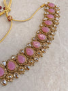 Tahia Pink Choker - SOKORA JEWELSTahia Pink ChokerChoker Sets