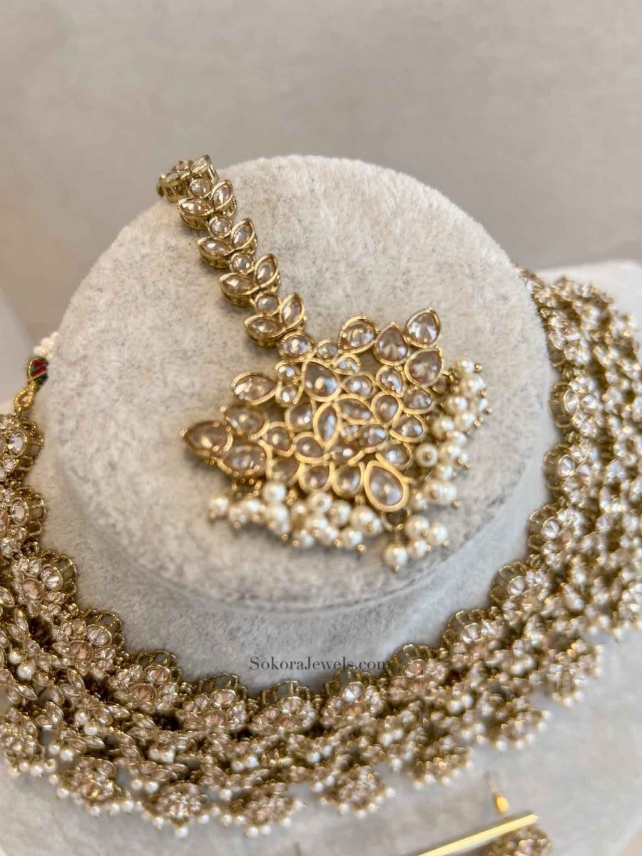 Tayyaba Necklace set - SOKORA JEWELSTayyaba Necklace set