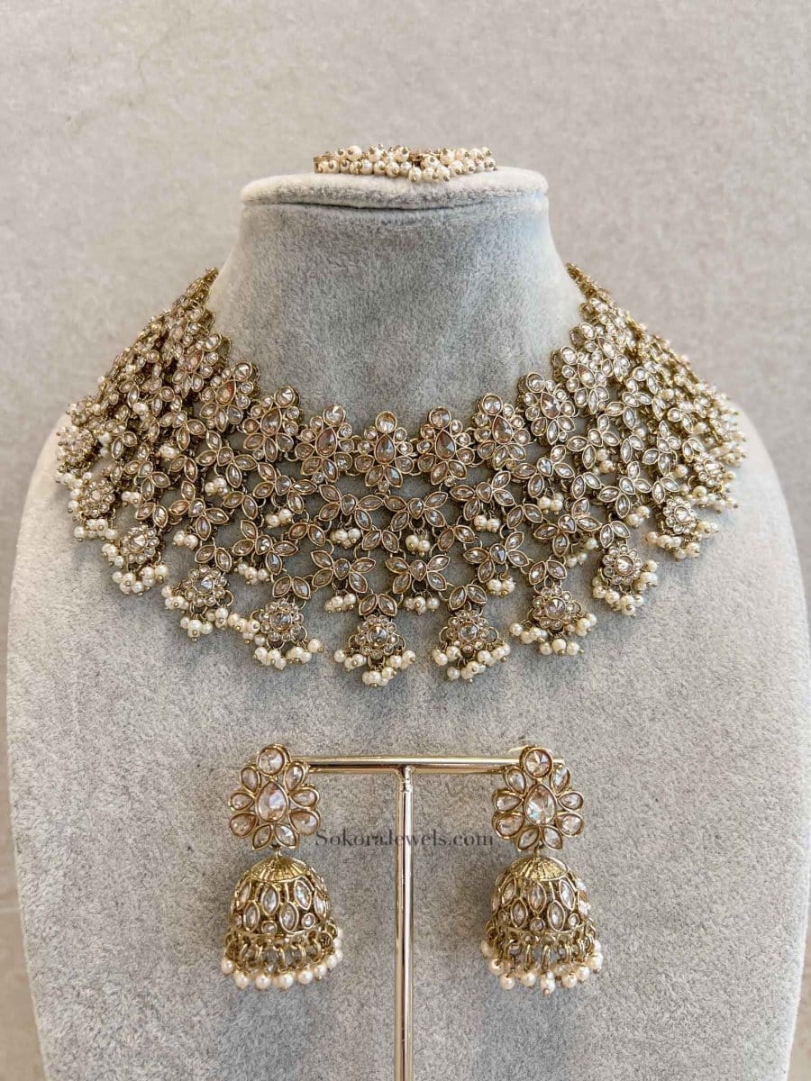 Tayyaba Necklace set - SOKORA JEWELSTayyaba Necklace set