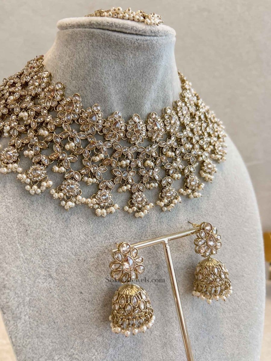 Tayyaba Necklace set - SOKORA JEWELSTayyaba Necklace set