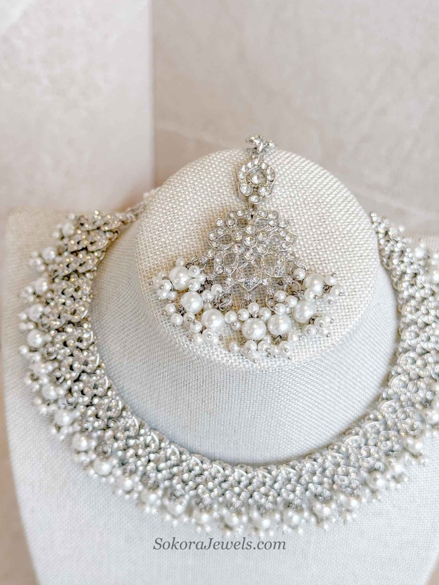Teah Silver Necklace sets - SOKORA JEWELSTeah Silver Necklace sets