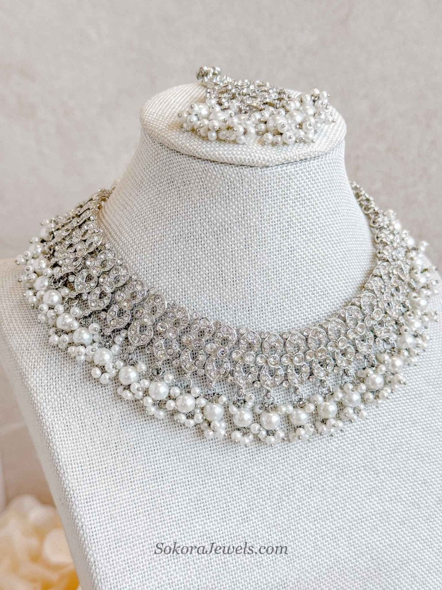 Teah Silver Necklace sets - SOKORA JEWELSTeah Silver Necklace sets