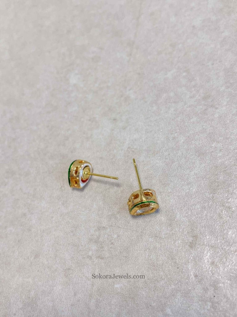 Teardrop Shape Kundan Tops - SOKORA JEWELSTeardrop Shape Kundan Tops