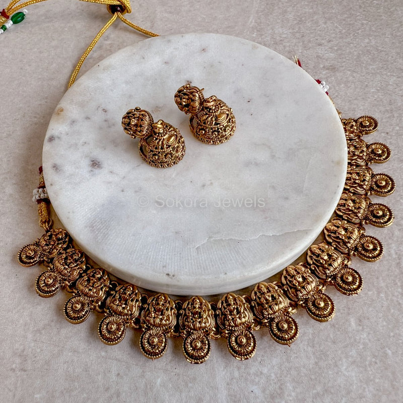 Temple Gold Set - SOKORA JEWELSTemple Gold Set