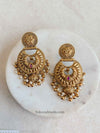 Temple Jhumka Earrings - SOKORA JEWELSTemple Jhumka Earringsstuds and tops