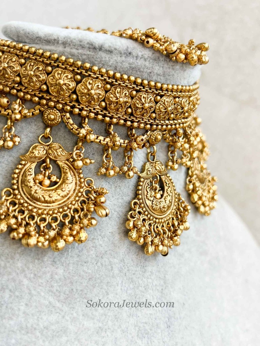 Temple Layered Choker Set - SOKORA JEWELSTemple Layered Choker Set