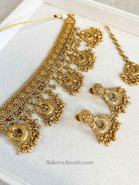 Temple Layered Choker Set - SOKORA JEWELSTemple Layered Choker Set