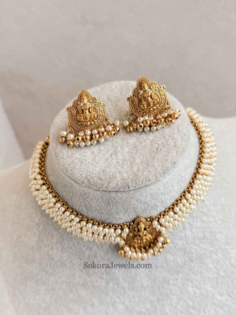 Temple Pendant set - SOKORA JEWELSTemple Pendant setNECKLACE SETS