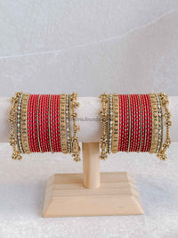 Temple Style Bangles Set - SOKORA JEWELSTemple Style Bangles SetBANGLES