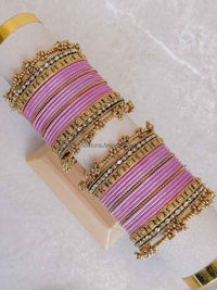 Temple Style Bangles Set - SOKORA JEWELSTemple Style Bangles SetBANGLES