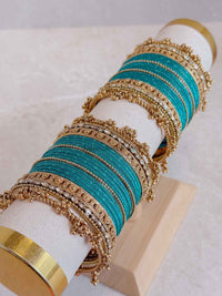 Temple Style Bangles Set - SOKORA JEWELSTemple Style Bangles SetBANGLES