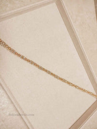 Thin Antique Gold Waist chain - SOKORA JEWELSThin Antique Gold Waist chain
