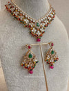 Tia Faux Kundan Sets - SOKORA JEWELSTia Faux Kundan SetsNECKLACE SETS