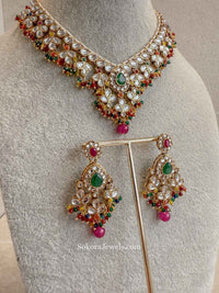 Tia Faux Kundan Sets - SOKORA JEWELSTia Faux Kundan SetsNECKLACE SETS