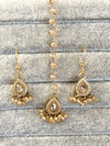 Tiny Earring and Tikka set - 2 Colours - SOKORA JEWELSTiny Earring and Tikka set - 2 Colours