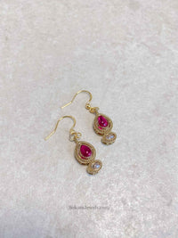 Tiny Earring - Magenta - SOKORA JEWELSTiny Earring - Magenta