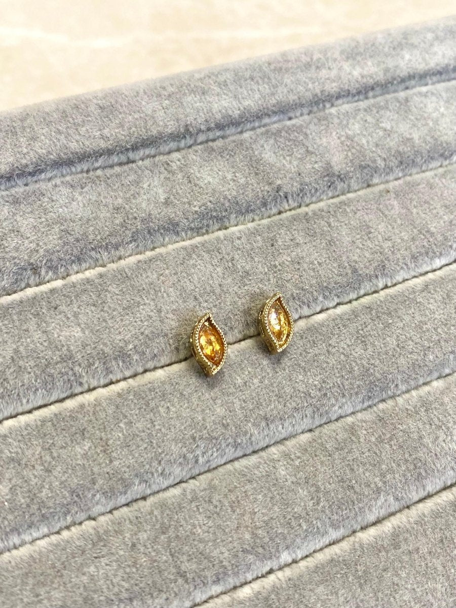 Tiny Golden Studs - SOKORA JEWELSTiny Golden Studs