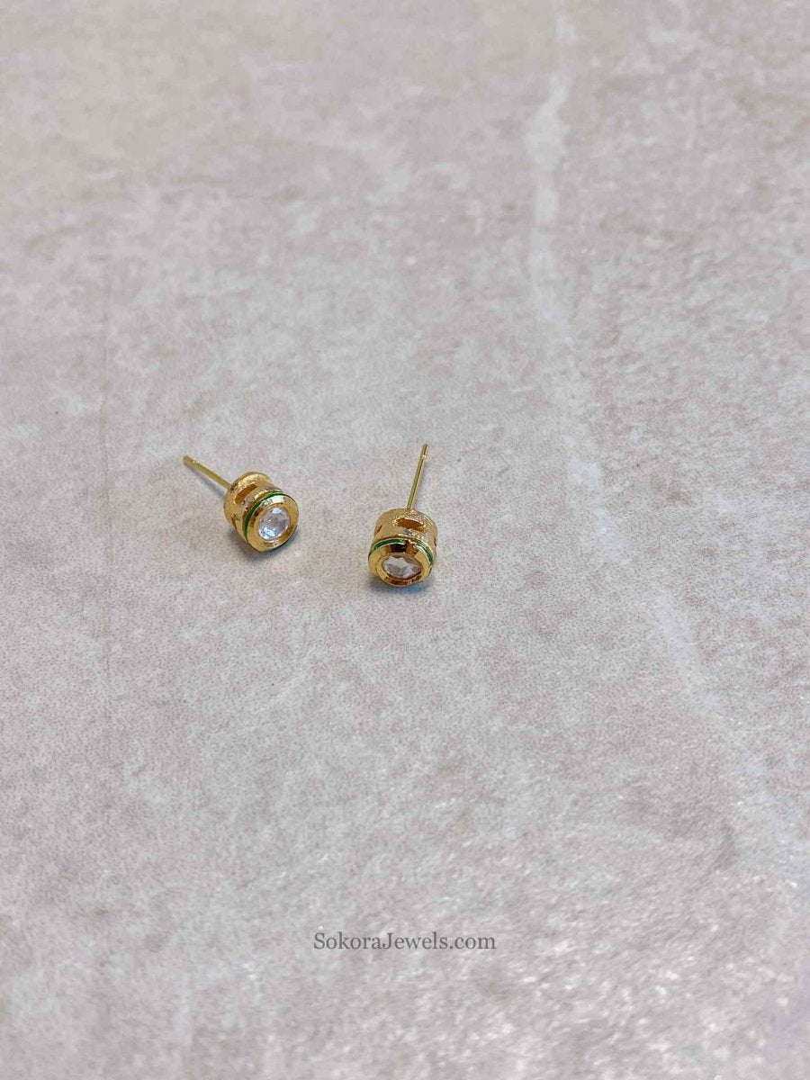 Tiny Kundan Tops - SOKORA JEWELSTiny Kundan Tops