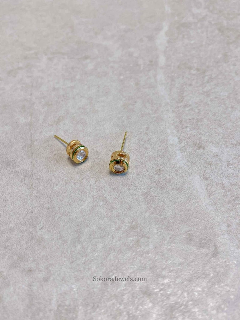 Tiny Kundan Tops - SOKORA JEWELSTiny Kundan Tops